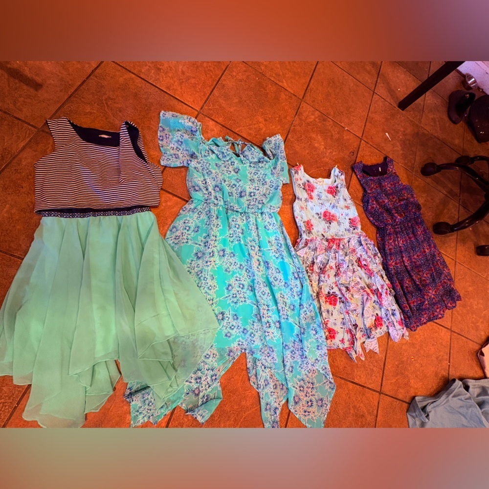 Floral and Striped Dresses Collection For girls
